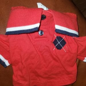 Small dog polo shirt